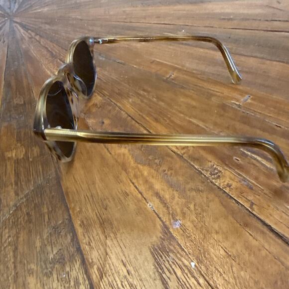 Warby Parker Downing  M English Oak Round Needs Eyeglasses Frames 48-21-140 - Picture 4 of 8